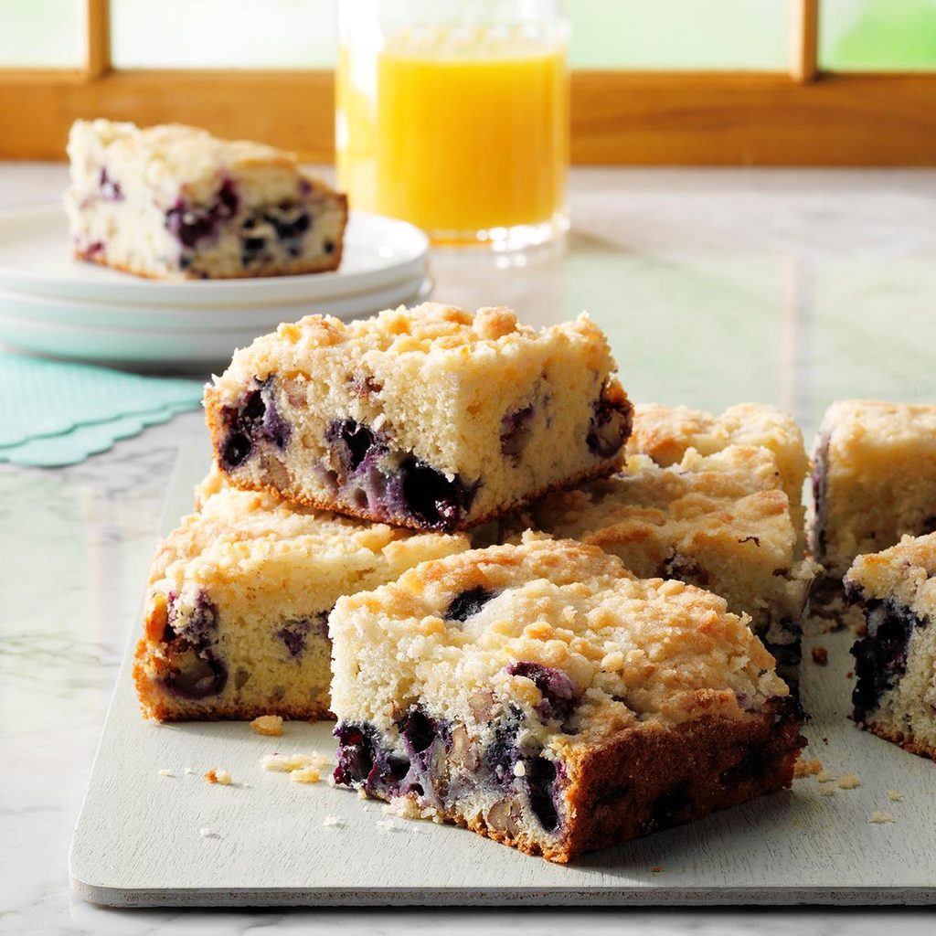 Blueberry Streusel Coffee Cake