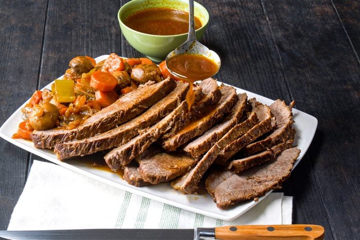 Braised Hanukkah Brisket 