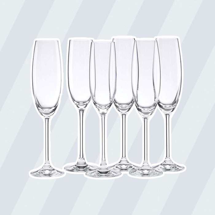 Lenox 845276 Tuscany Classics Champagne Flutes, Buy 4, Get 6