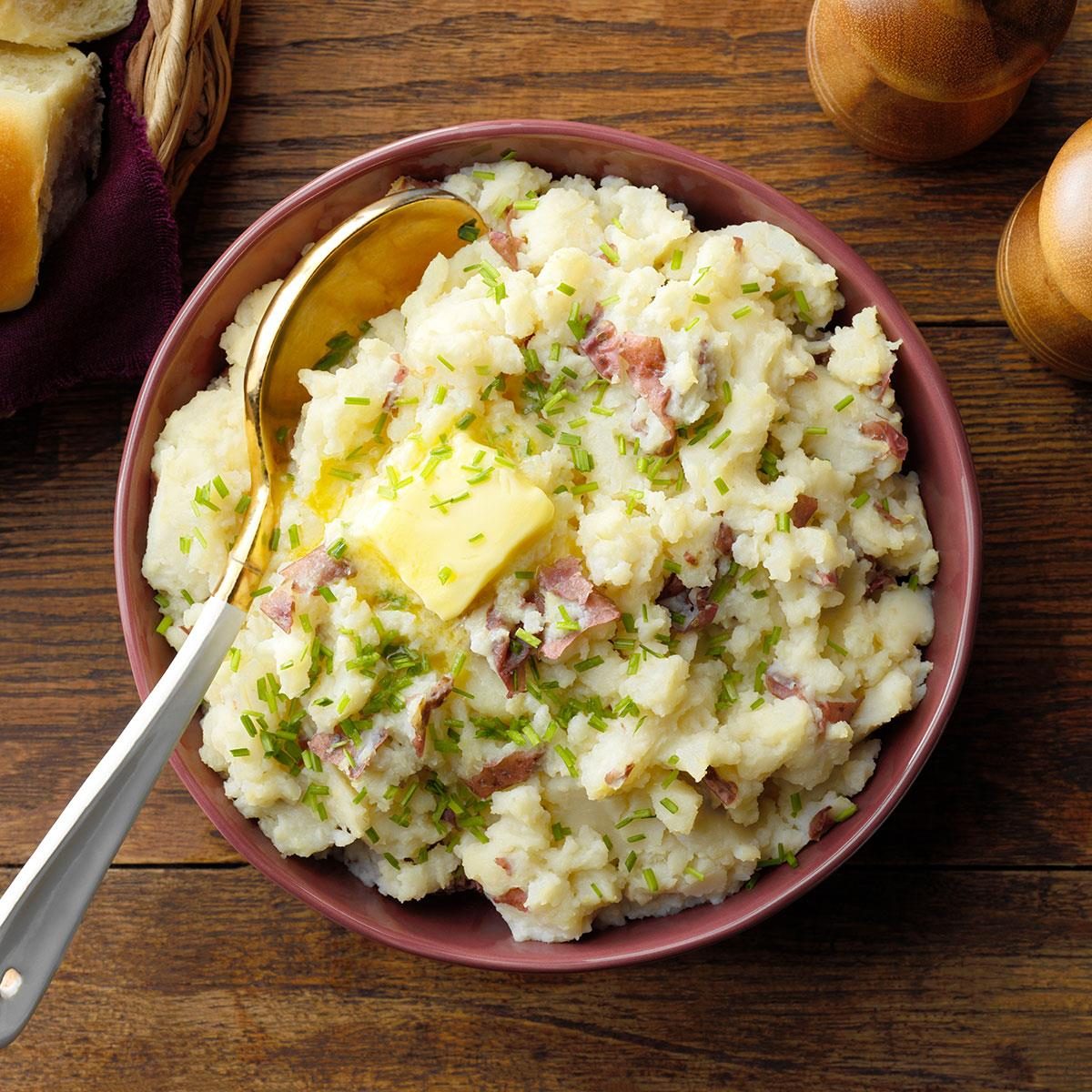 Garlic Mashed Red Potatoes