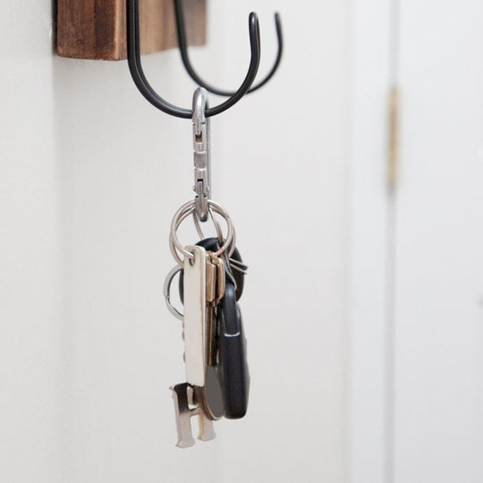 Keys on holder