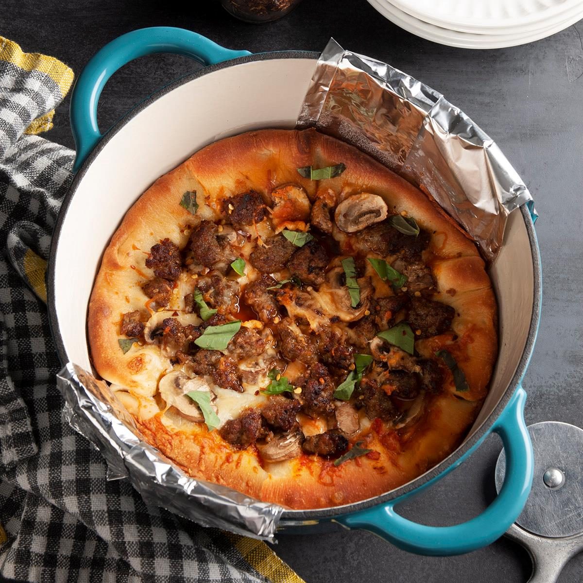 Dutch Oven Pizza