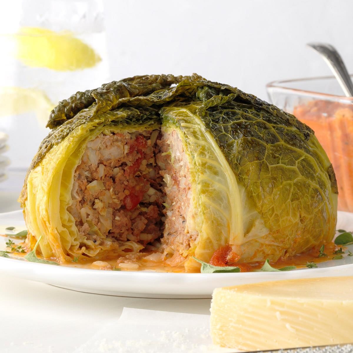 Stuffed Whole Cabbage