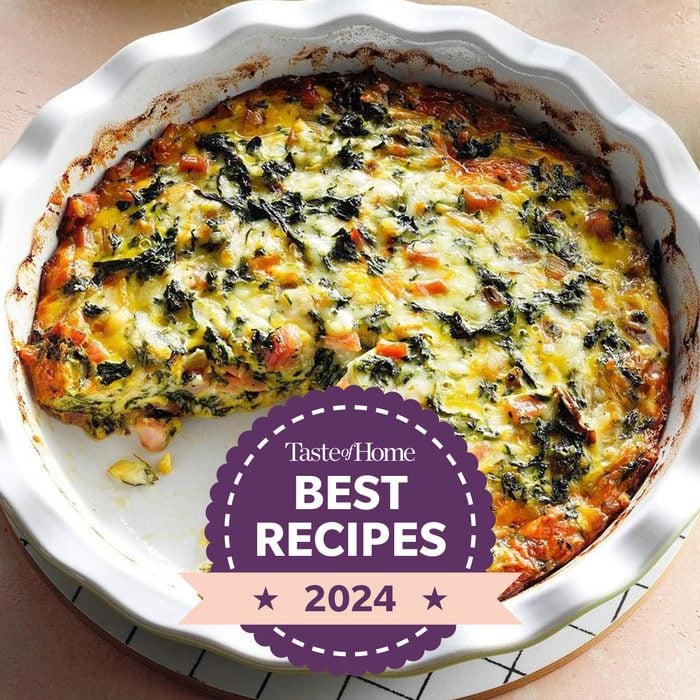 Toh Best Recipe Of 2024 Crustless Spinach Quiche